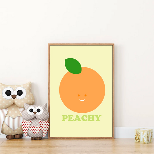 Just Peachy Print by Studio78Design Neutral Baby Boutique