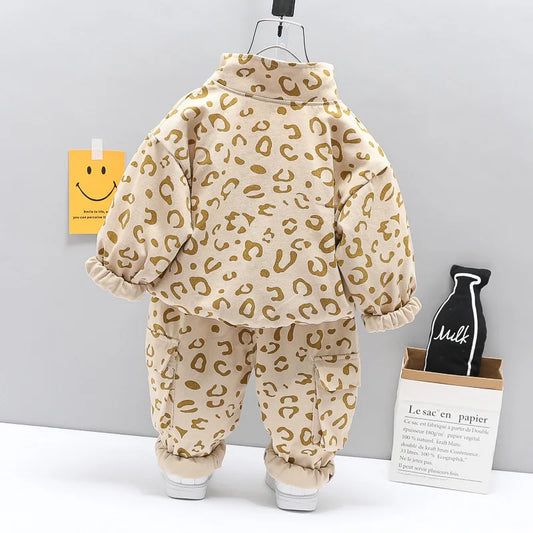 The Wild At Heart Tracksuit - Neutral Baby Boutique