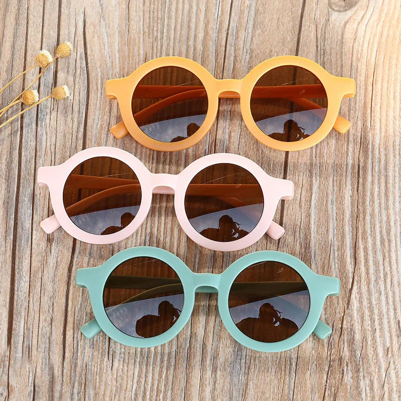 Children Sunglasses Cute Round Sunglasses for Kids Girls Boys Sun Glasses UV400 Protection Neutral Baby Boutique