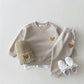 The Cutie Bear Tracksuit - Neutral Baby Boutique