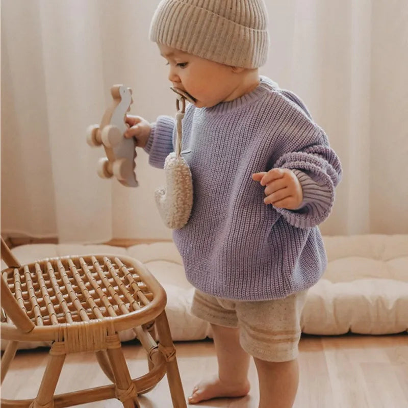 The Chic Knitted Jumper - Neutral Baby Boutique