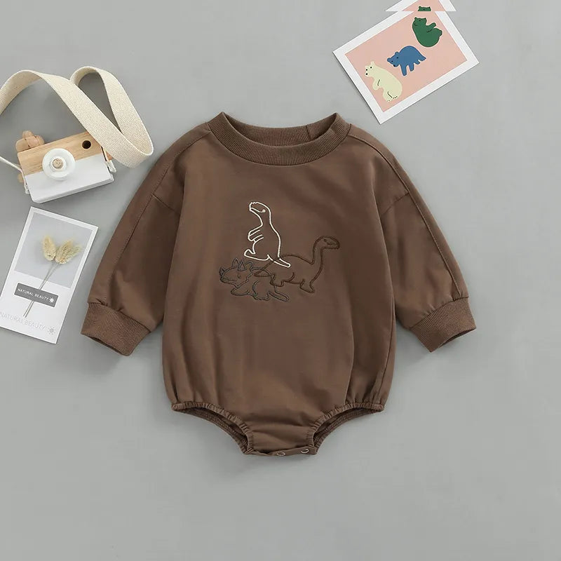 The Roarsome Romper - Neutral Baby Boutique