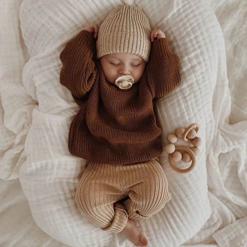 The Chic Knitted Jumper - Neutral Baby Boutique
