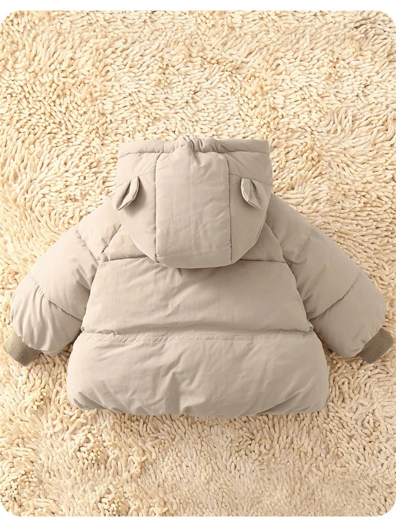 The Cutie Bear Coat - Neutral Baby Boutique