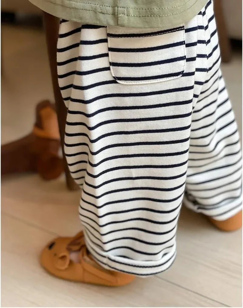 Baby Spring Multi Color Sports Pants for Boys and Girls New Fashion Casual Pants  0-4Y Kids Clothes Neutral Baby Boutique