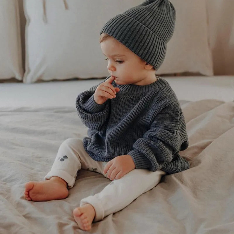 The Chic Knitted Jumper - Neutral Baby Boutique