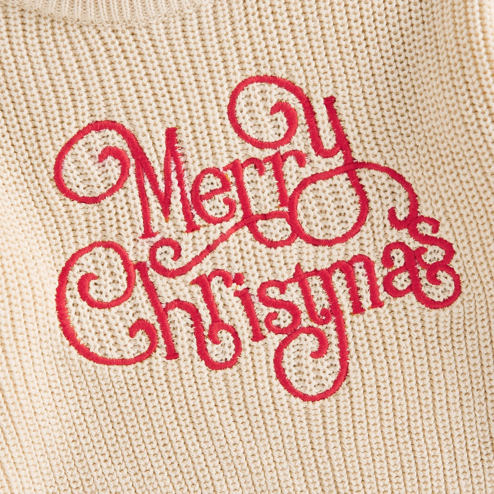 MISOWMNJOY Merry Christmas Baby Knit Sweater Winter Warm Boy Girl Jumper Clothes Letter Embroidery Long Sleeve Kid Pullover Tops Neutral Baby Boutique