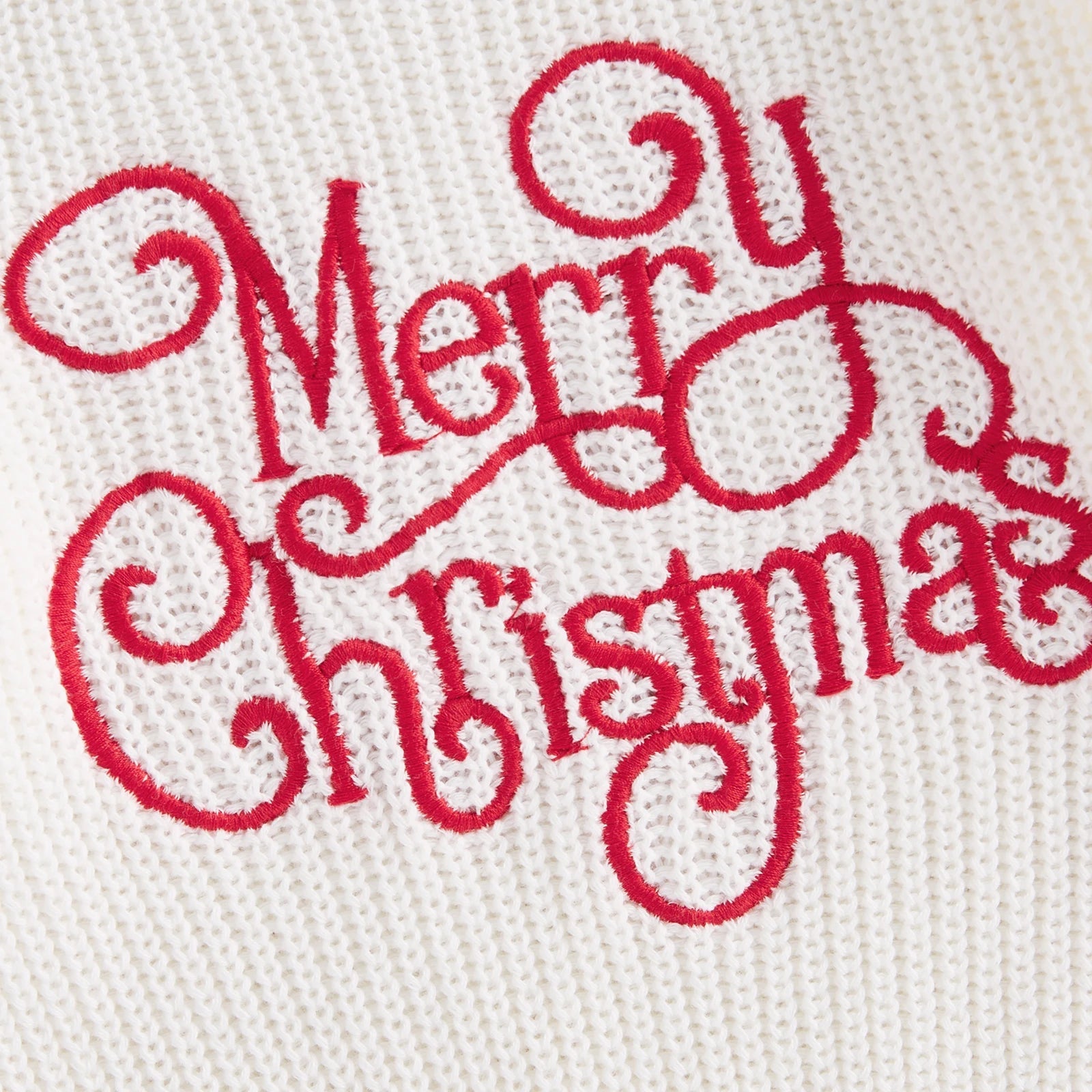 MISOWMNJOY Merry Christmas Baby Knit Sweater Winter Warm Boy Girl Jumper Clothes Letter Embroidery Long Sleeve Kid Pullover Tops Neutral Baby Boutique