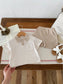 Summer Baby Clothes Set Turn Down Collar T-shirt And Shorts 2Pcs For Boys Toddler Tracksuit Outfit Neutral Baby Boutique