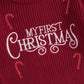 Newborn Baby Girls Boys Christmas Sweaters Long Sleeve Round Neck Candy Letter Embroidery Knit Pullovers Infant Jumper Tops Neutral Baby Boutique